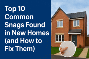 Top 10 Common Snags in New Homes & Fixes
