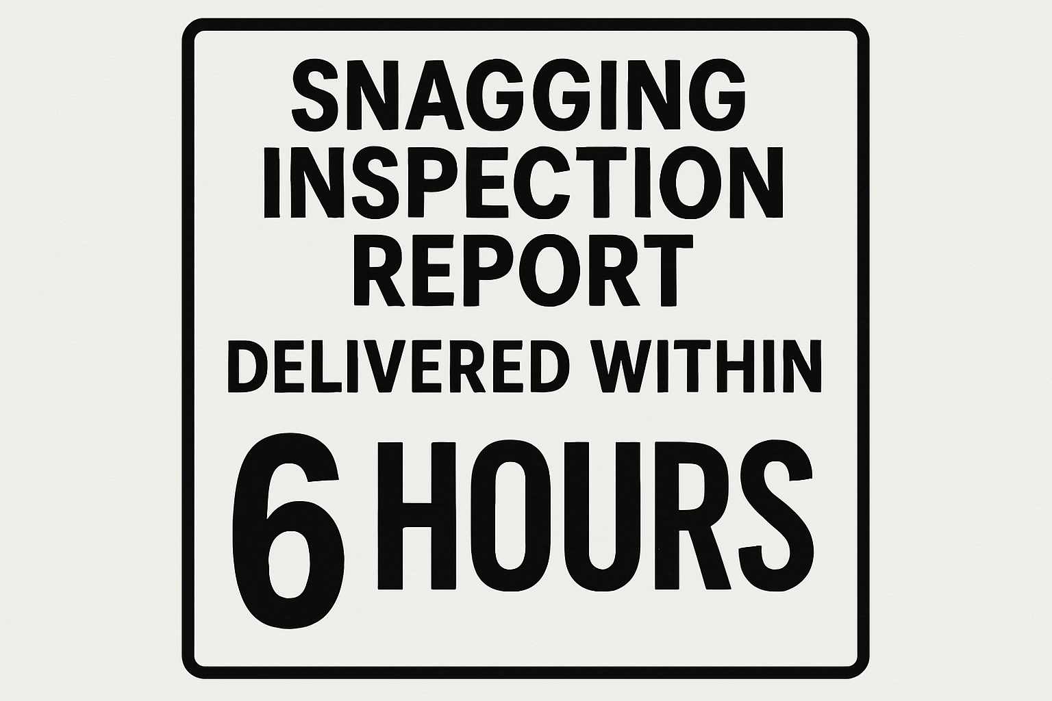 Snagging Inspection Report Delivered Within 6 Hours - Property Inspection Dubai UAE