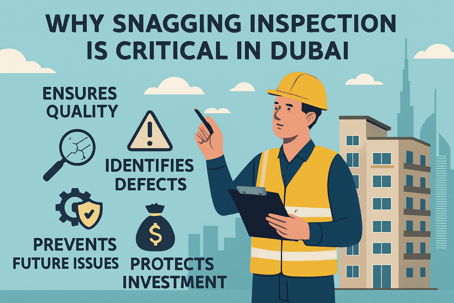 Why Snagging Inspection Is Critical in Dubai - Property Inspection Dubai UAE